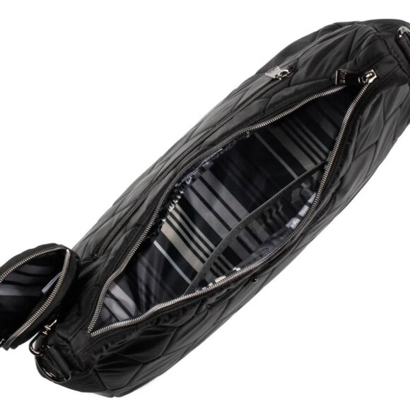 LUG Winger 2pc Hobo Bag - Black - Picture 2 of 7